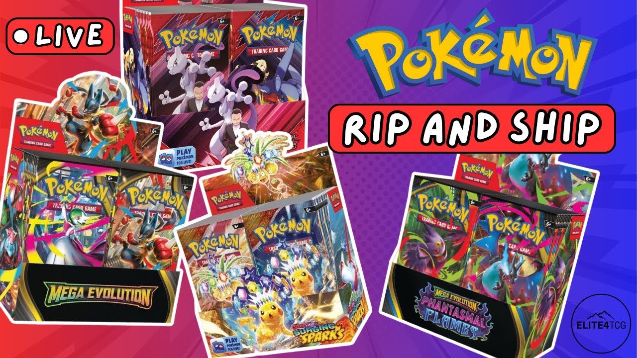 Pokemon Live Rips! Chasing HUGE Hits! - YouTube