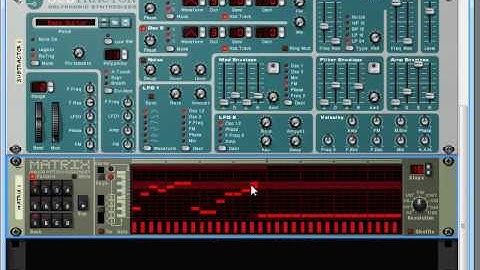 Propellerhead Reason 4 Tutorial Matrix and RPG-8 Arpeggiator