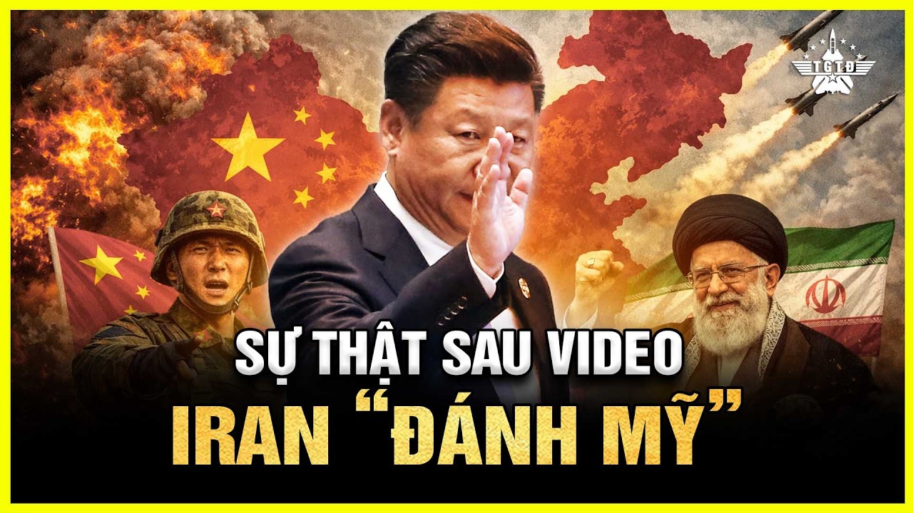 Ma Trận Tin Giả Bùng Nổ – Trung Quốc Tung Video Chống Mỹ Ủng Hộ Iran