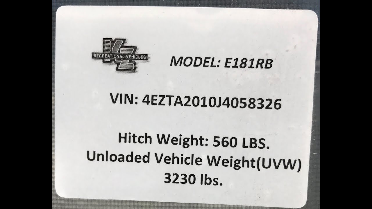 2018 Spree Escape 181RB by KZ - w/Paul 