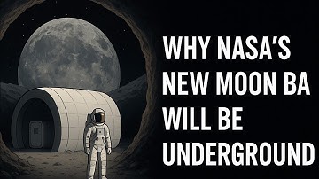 Why NASA’s New Moon Base Will Be Underground | Future of Space Habitation #NASA #MoonBase