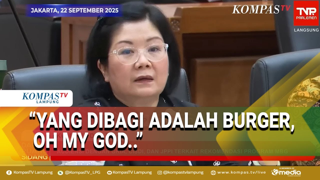 Ahli Gizi dr Tan Shot Yen Kritik Keras MBG di DPR: Yang Dibagi Adalah Burger, Oh My God..