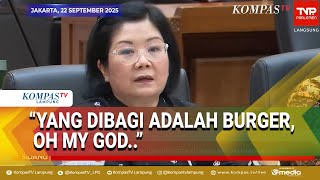 Ahli Gizi dr Tan Shot Yen Kritik Keras MBG di DPR: Yang Dibagi Adalah Burger, Oh My God..