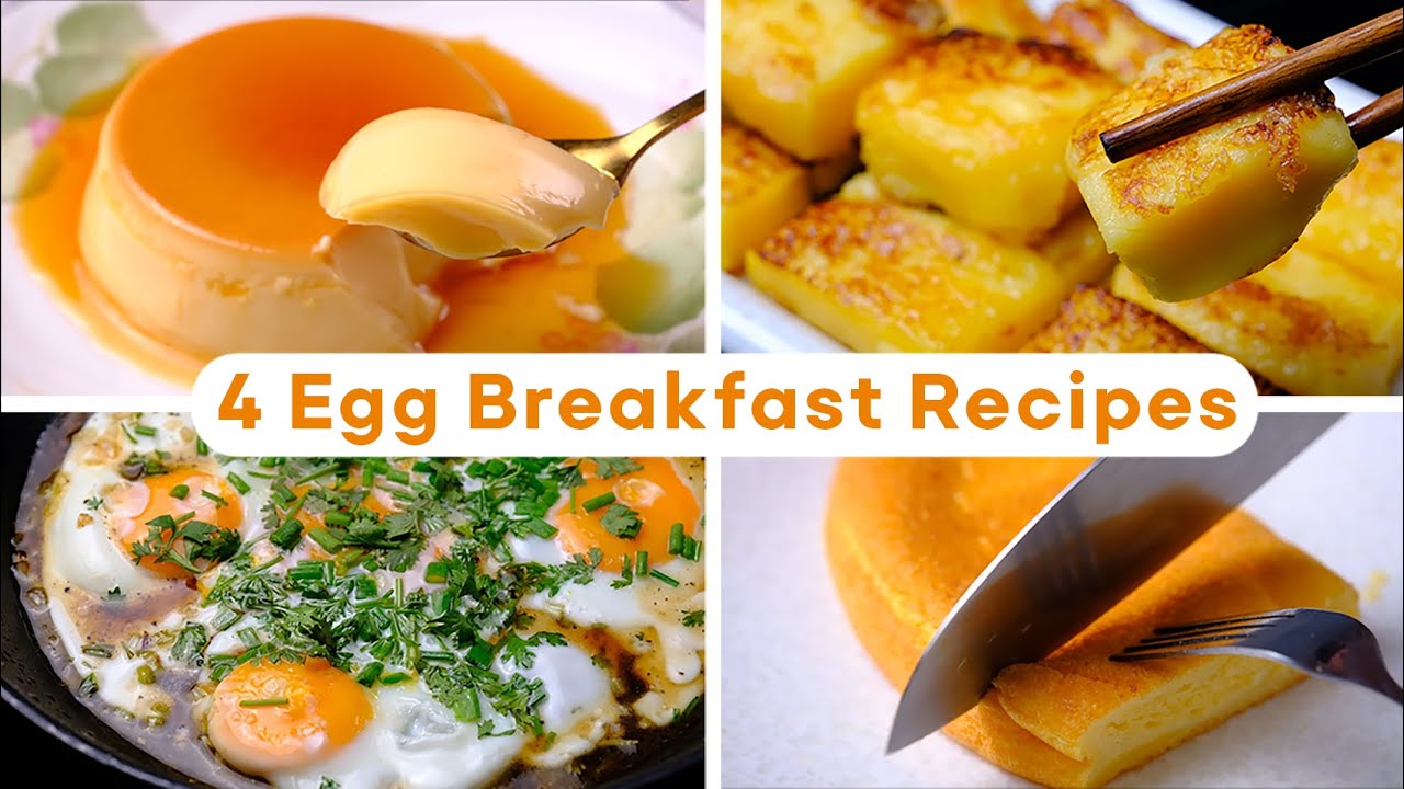 You Have to Try | 4 Egg Cracking Breakfast Recipes