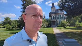 Saline City Councillor Dean Girbach talks about the city's interest in the Curtiss Mansion