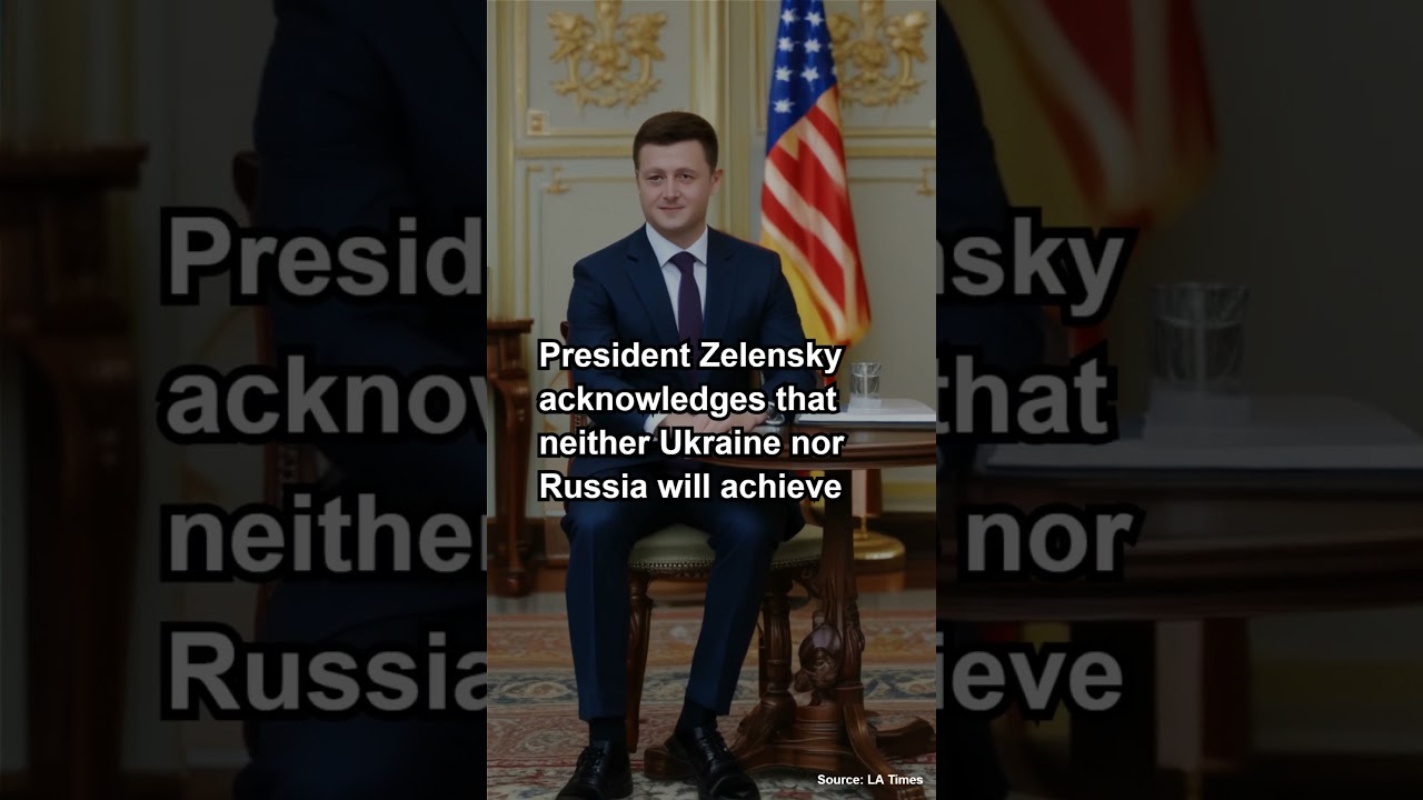 Зеленский называет прогресс в Украине мирным процессом, возглавляемым США.