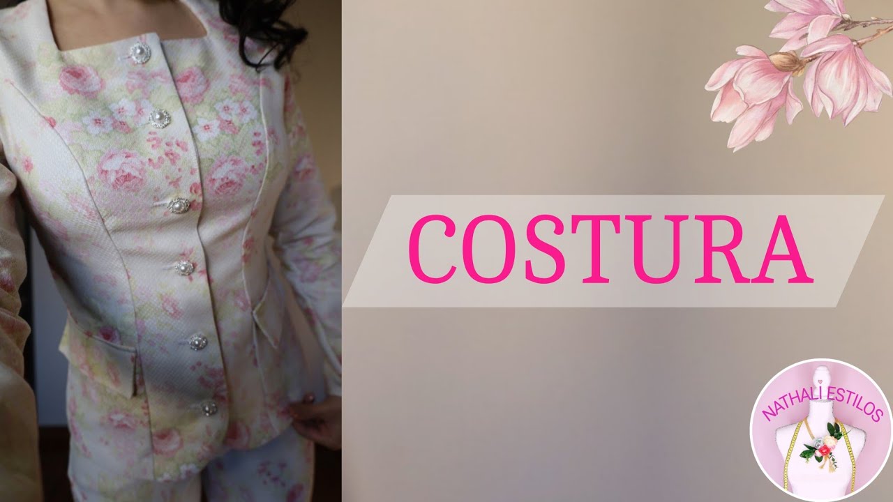 🌸APRENDE A COSER UNA BLUSA DE DAMA ESPECTACULAR CON BOTONES Y MANGAS🤩