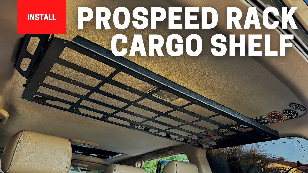 How to Install a Prospeed Rack Cargo Shelf on a Land Cruiser