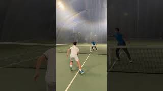 Fun warm up game! Give it a go ⚡️ #tennis #warmup