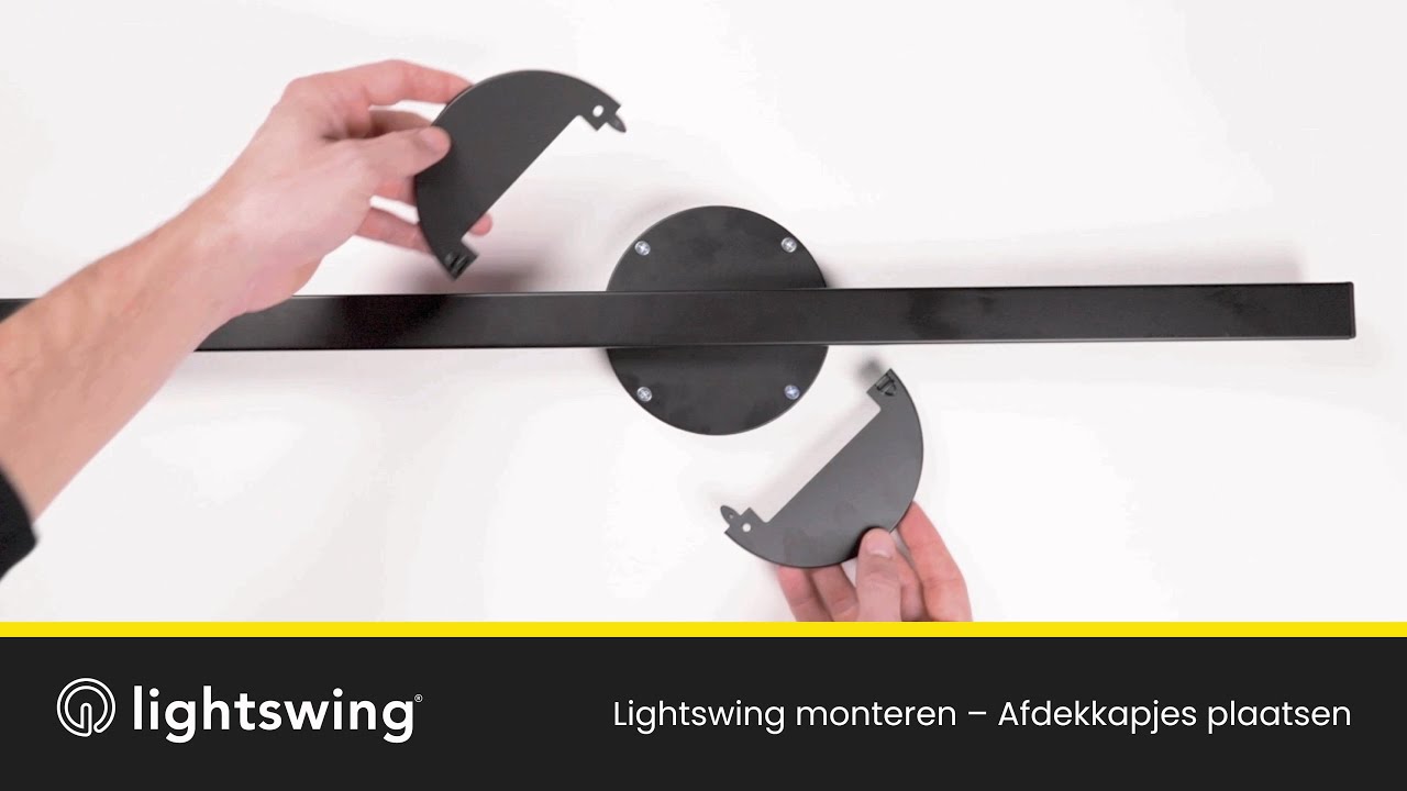 Lightswing® montage – Zó bevestig je de afdekkapjes