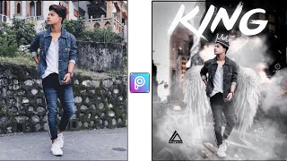 Picsart Angel effect photo editing tutorial _picsart tutorial🔥 || AMINEDITZ screenshot 4
