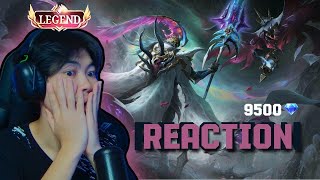 : ALPHA LEGEND SKIN   ,    | REACTION