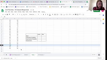 Theoretical Probability vs. Experimental Probability (Coin Flip)