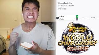 My Attempt In The DBL World Championship