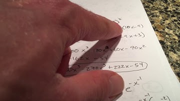 Calculus Chapter 3 Quiz #2 Review Video Review