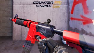 CS2 M4A4 | Evil Daimyo - Skin showcase all floats [4K60FPS]