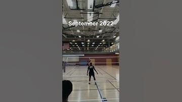 2 year Jump serve progression