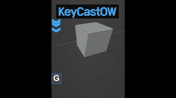 KeyCastOW - How to display the shortcut, lets you easily display your keystrokes while recording.