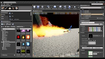 UE4 Flamethrower Demo