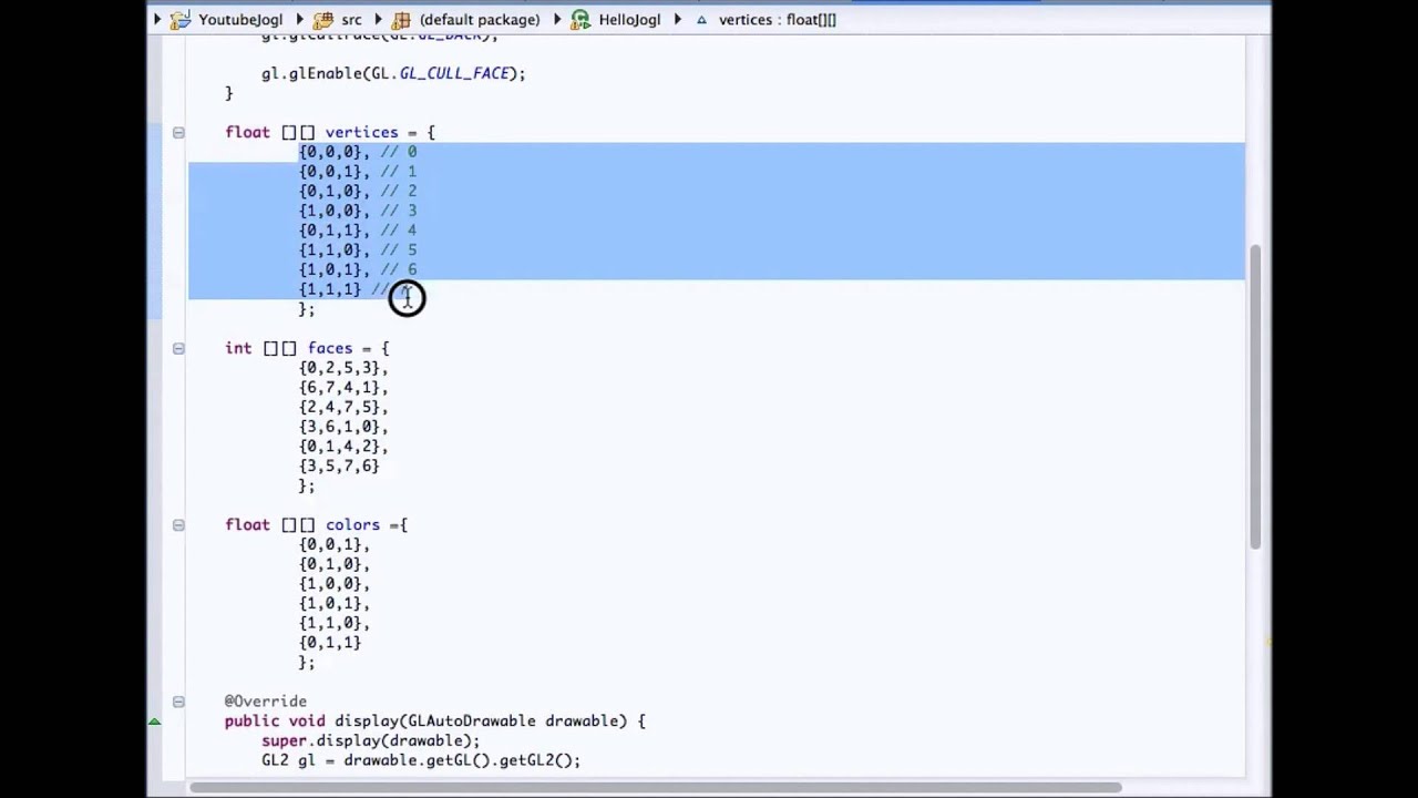 #22 Java und OpenGL Tutorial - Unser Würfel - YouTube