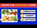 Guess Vegetable Edition 🥦🥔🫛| Vegetables Name in English |Vegetable Quiz | Quiz Global