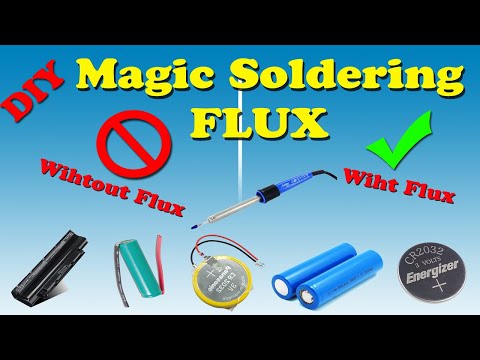 How to make solder paste flux and liquid flux 