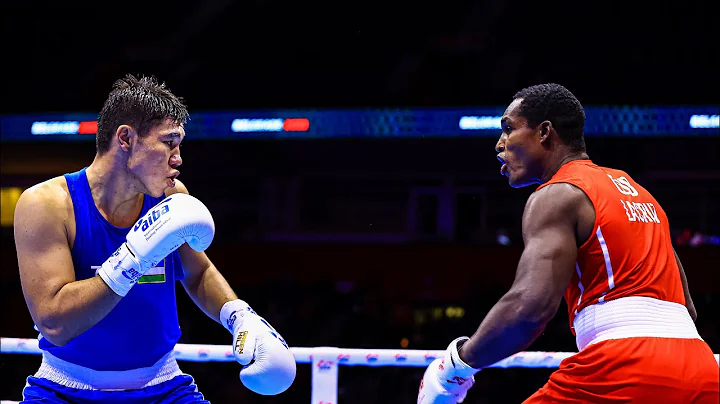 Julio Csar La Cruz (CUB) vs. Madiyar Saydrakhimov ...