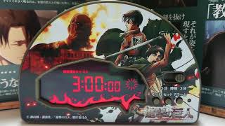 リヴァイ兵長が３分間カウントしてくれるタイマー