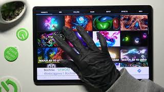 How to Apply Magic Fluids Wallpaper in SAMSUNG Galaxy Tab S9+ – Download & Apply Animated Wallpaper screenshot 5