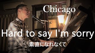 Video thumbnail of "Hard to say I'm sorry / Chicago (lyrics) COVER 素直になれなくて / シカゴ ★Performed by Takehito 洋楽ピアノ弾き語り"