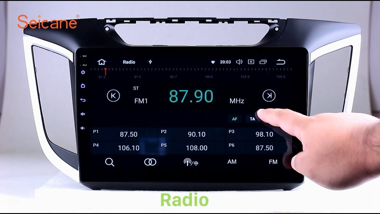 Aftermarket Radio 2014 2015 HYUNDAI IX25 Creta GPS Navigation Audio