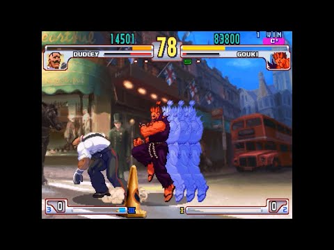 STREET FIGHTER III 3RD STRIKE: Signfelled ( DUDLEY ) VS PIKACHUAKUMA ( AKUMA ) FT3 SET ON FIGHTCADE
