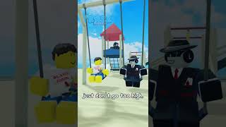 Shedletsky Goes Too High On the Swings.. | #forsaken #dieofdeath #raze #roblox #recommended