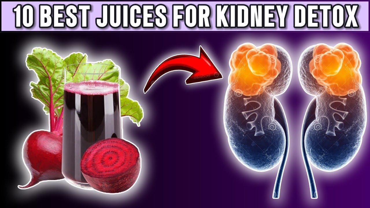 Top 10 BEST Drinks to Detox and CLEANSE Your Kidneys FAST! - YouTube