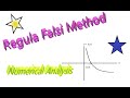 Regula Falsi method