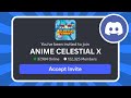 How to Join Anime Celestial X Discord Server