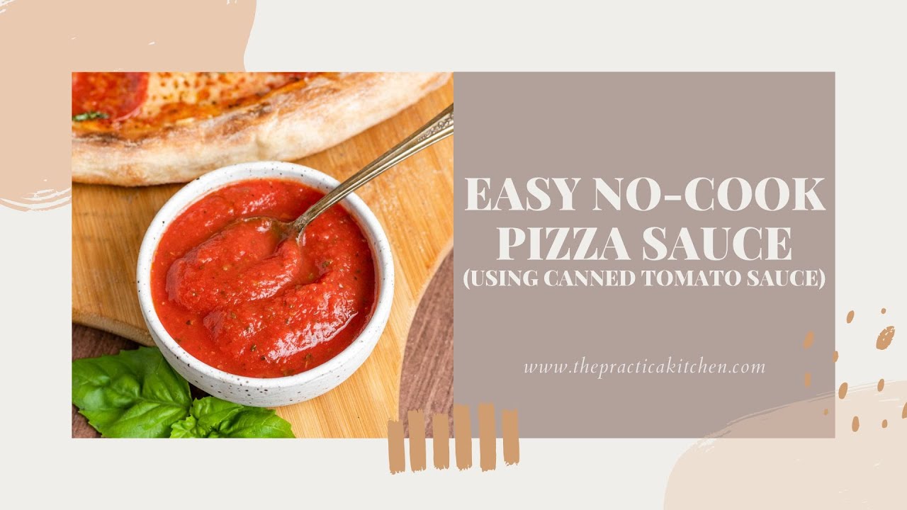 60-Second No-Cook Pizza Sauce Recipe