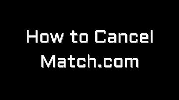 How to Cancel Match Subscrption