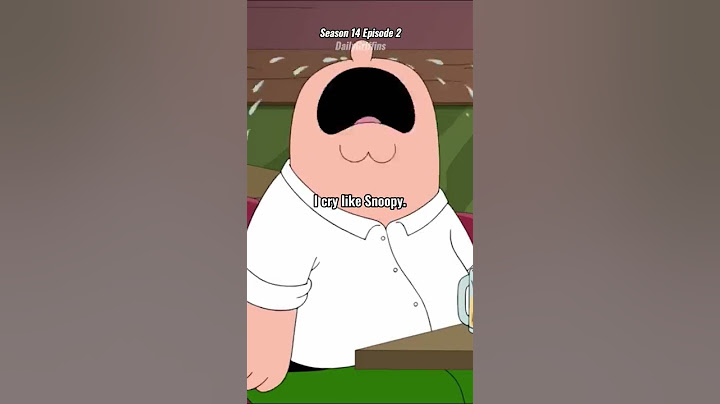 Peter cry’s like Snoopy😂 #shorts