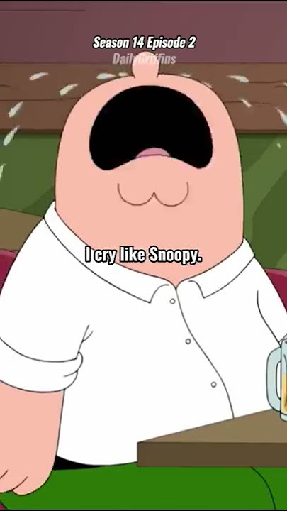 Peter cry’s like Snoopy😂 #shorts