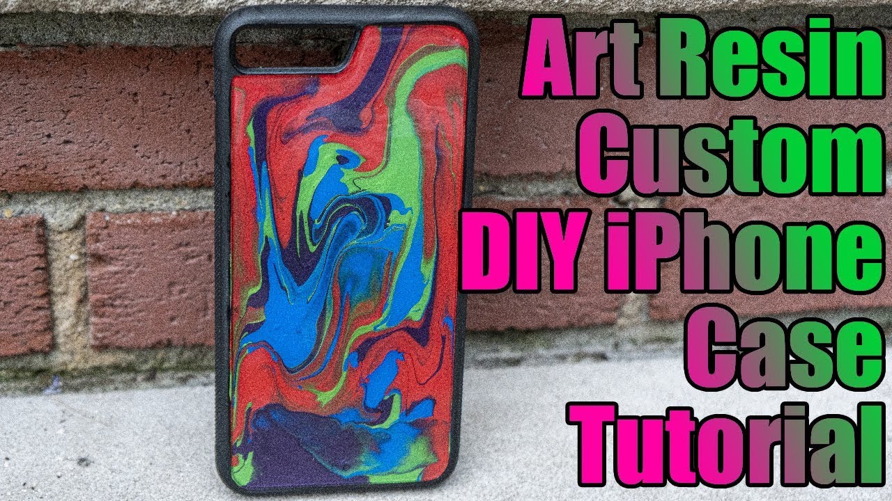 How to make Art Resin Phone Case - Marble Multicolor Art DIY How to make Art Resin Phone Case - Marble Multicolor Art DIY