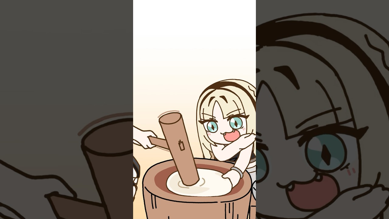 正月餅うますぎ無限ループ編　#ニコたんアニメ