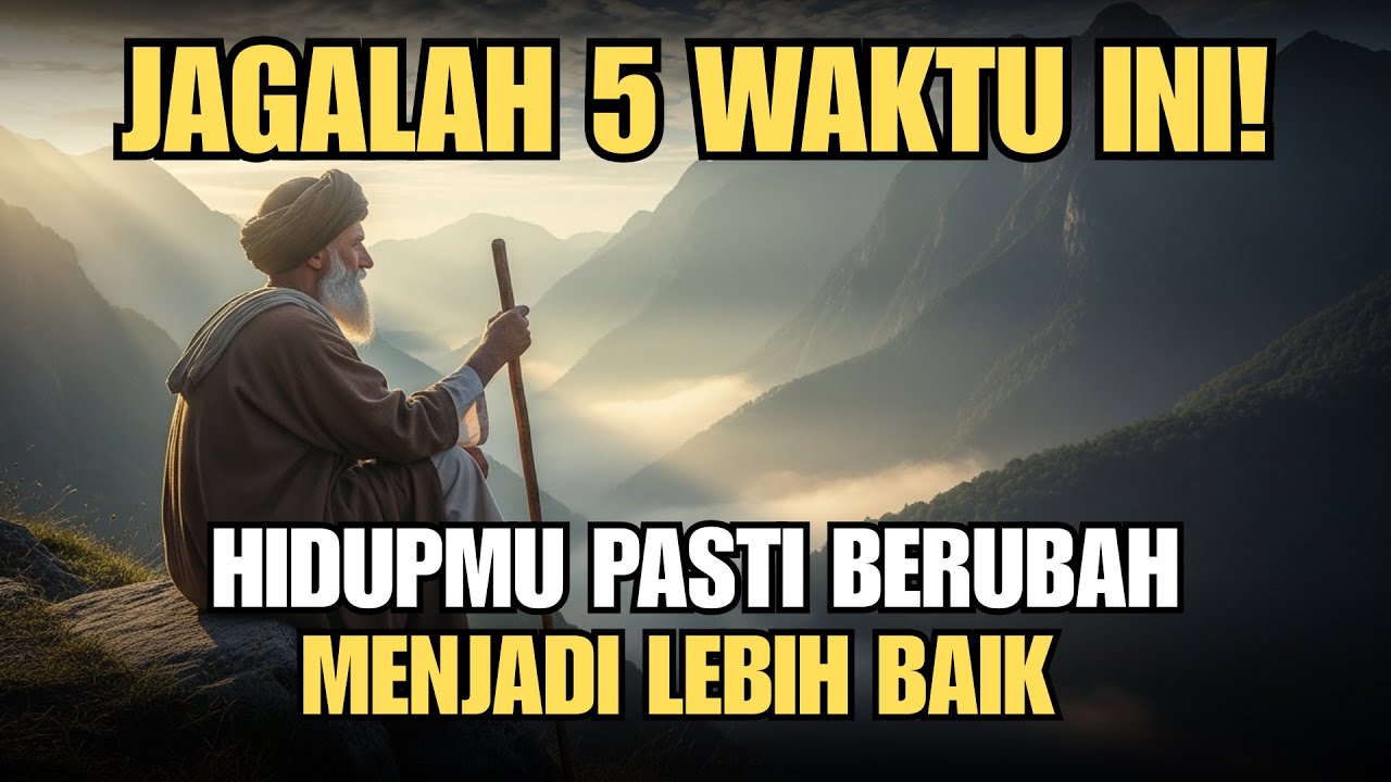 JAGA 5 WAKTU INI! HIDUPMU AKAN BERUBAH DRASTIS! BUKTIKAN JIKA TIDAK PERCAYA!