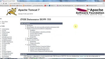 002 Setting Up a JNDI Data Source