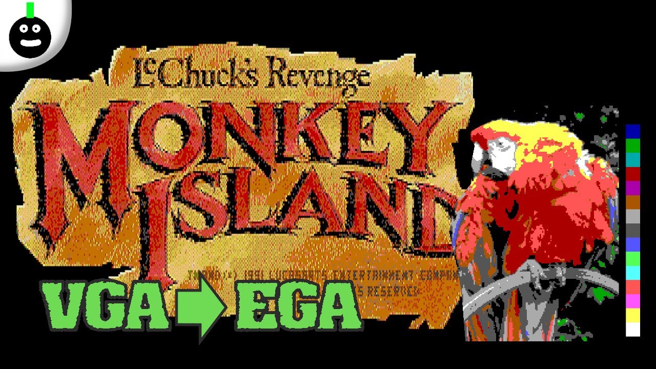 [Retro] EGA640 Drivers - How Sierra and Lucas Arts VGA adventures ran on EGA hardware with 16 colors