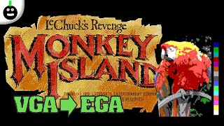 [Retro] EGA640 Drivers - How Sierra and Lucas Arts VGA adventures ran on EGA hardware with 16 colors