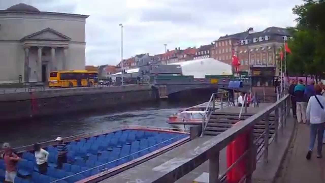 Walking to 7-11 on Højbro Plads in Copenhagen, Denmark