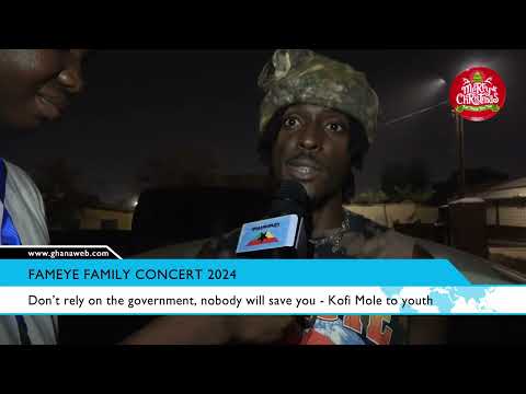Kofi Mole urges youth to be self reliant