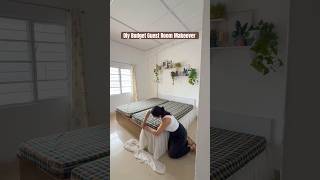 Diy Budget GuestRoom Makeover #diy #makeover #homedecor #home #diyprojects #diyideas #decor #viral