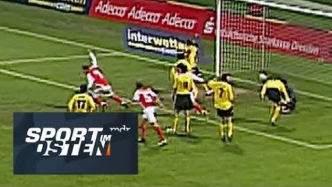 05.12.2005: Timo Rost trifft für Energie Cottbus gegen Dynamo Dresden | Sport im Osten | MDR